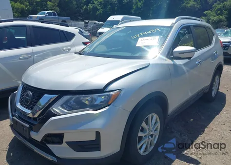 2018 Nissan Rogue Sv z USA, uszkodzony, nr VIN KNMAT2MV0JP552734